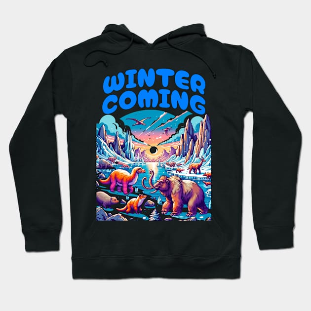 Winter Coming Hoodie by DMcK Designs